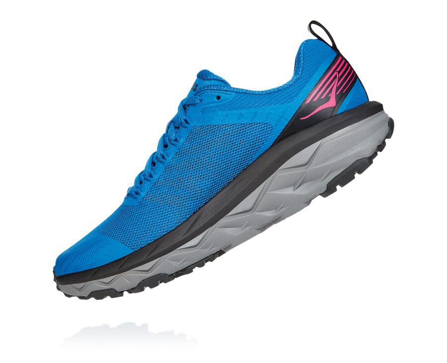 Chaussure Trail Hoka One One Challenger Atr 5 Femme - Bleu - TGK-581724